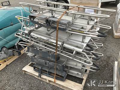 Pallet w/ Bus Bike Racks