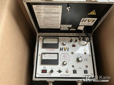 HVI PTS-100 Portable DC Dielectric Tester (Conditions Unknown )