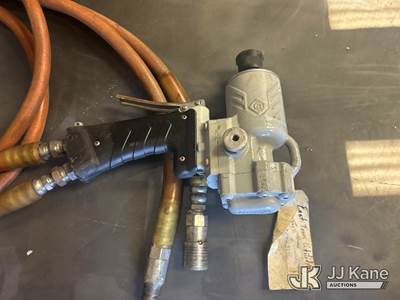 Greenlee hydraulic impact drill with hose kit