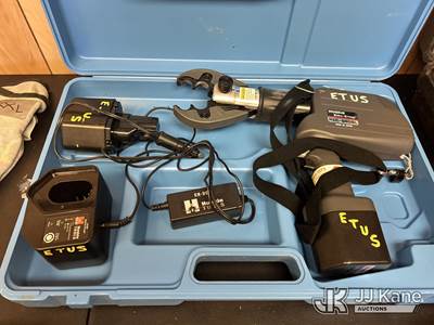 12 to battery crimping tool with case