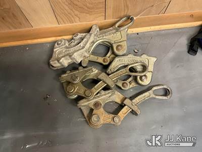 (5) reliable 12000# large conductor grips