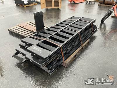 Pallet Of Steel Ramps (Used) (Conditions Unknown)