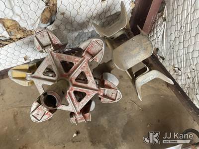 (2) Collapsible Wire Take Up Reels