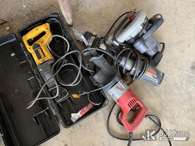 (5) Misc Electric Hand Tools