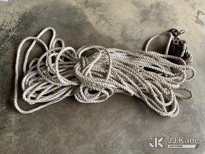 3x3 Block & Tackle & 200’ Of 5/8 Rope.