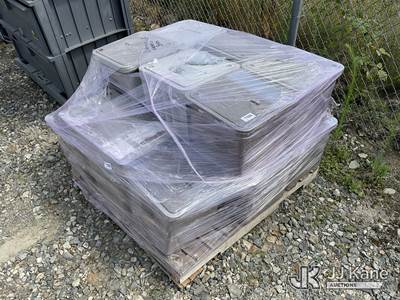 Pallet of Underground Enclosure Assemblies