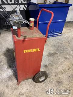 Metal Fuel Caddy w/ Pump (Used)