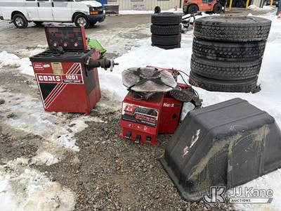 Coats 1001 Wheel Balancer & Ranger Tire Changer (Untested By Auctioneer) (Missing Parts)