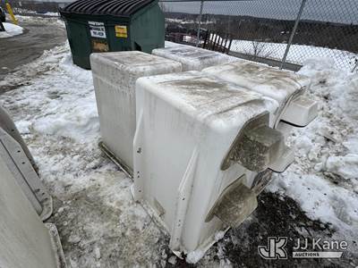 (4) Fiberglass Trash Cans