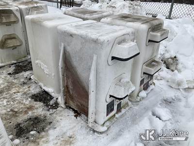 (4) Fiberglass Trash Cans