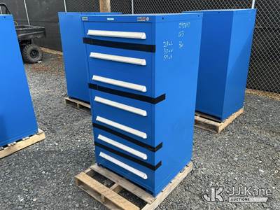 Vidmar 7 Drawer Cabinet 28in L X 30in W X 59in H (Used )