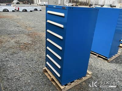 Vidmar 7 Drawer Cabinet 28in L X 30in W X 59in H (Used )