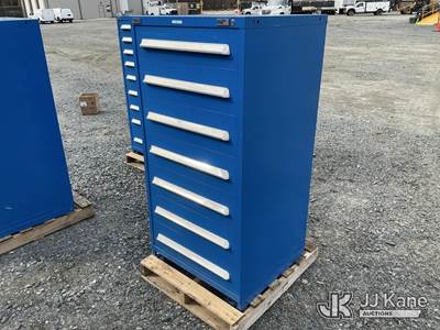 Vidmar 7 Drawer Cabinet 28in L X 30in W X 59in H (Used )