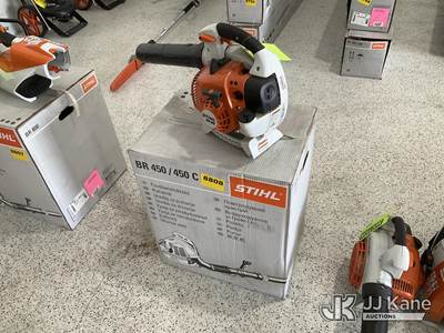 2 Stihl Leaf Blowers BGA86 & BR450-Unused