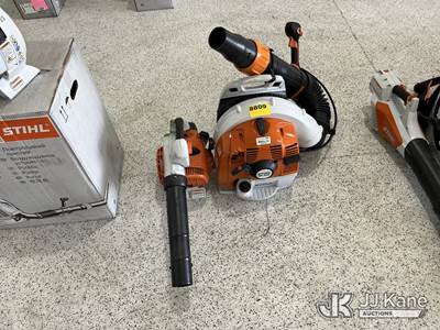 2 Stihl Leaf Blowers BGA86 & BR450-Unused
