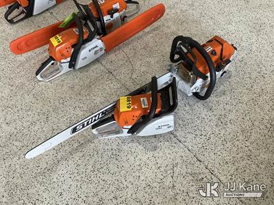 2 Stihl Chainsaws MS2511 & MS500-Unused