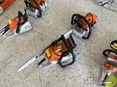 2 Stihl MS500 Chainsaws-Unused