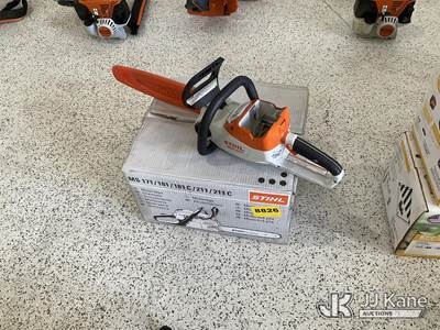 2 Stihl Chainsaws MS211 & MSA140-Unused