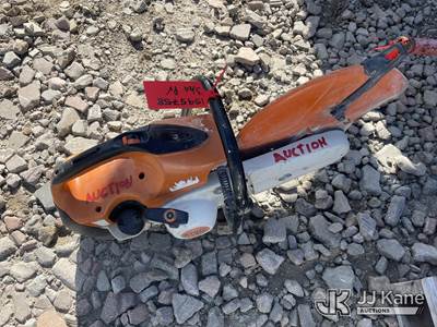 Stihl Concrete Saw (Not Running)( No Resistance On Pull Cord)
