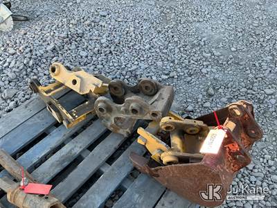 Mini Excavator Bucket & Brackets (Used)