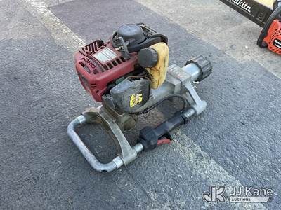 Gas Powered Post Driver (Not Running)(Conditions Unknown )