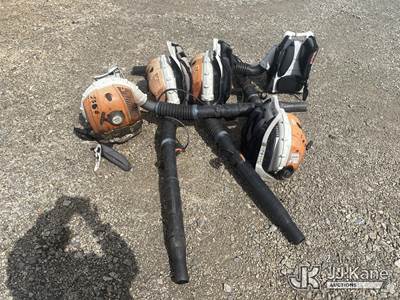 (5) STIHL BACKPACK BLOWERS (Not Running