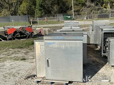 (6) Aluminum Traffic Control Boxes (Condition Unknown) (Unknown Material Inside