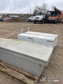 2) Pallet of 4 Truck Boxes (Used)