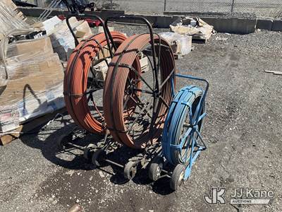 (3) Fiberglass Duct Rodders