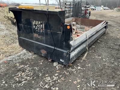 Dump Bed 16Ft x 8Ft x 20Ft (Rust On Exposed Metal)