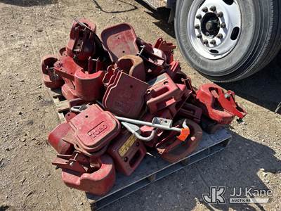 Pallet of ExMark weights and parts (Used) (BUYER RESPONSIBLE FOR LOAD OUT – NO FORKLIFT ONSITE FOR ASSISTANCE)