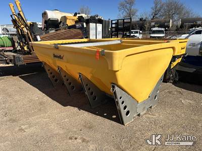 Snow Ex Truck Bed Salt Spreader insert. (Used) (BUYER RESPONSIBLE FOR LOAD OUT – NO FORKLIFT ONSITE FOR ASSISTANCE)