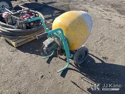 IMER HDPE Electric 115V Concrete Mixer (Seller States; Operates)