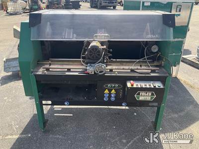 Used Foley Bedknife / Mower Blade Grinder – Operating Condition Unknown