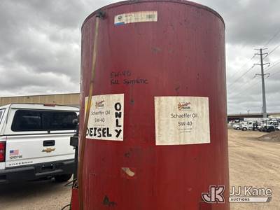 Fuel Tank on Stand (Used) (BUYER RESPONSIBLE FOR LOAD OUT – NO FORKLIFT ONSITE FOR ASSISTANCE)