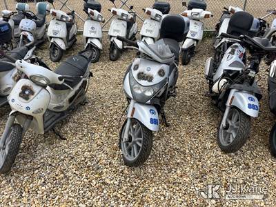 (7) Scooters - Not Running, Condition Unknown, No Keys