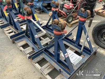 (4) Pipe Jack Stands (Used)