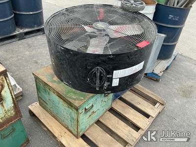 Industrial Fan w/ Tool Boxes (Used)