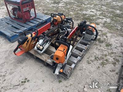 (1) Pallet Of Chainsaws (Operating Condition Unknown)