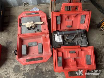 David White Site Levels & Tripods, DW Meridian L6-20 & Universal 8114