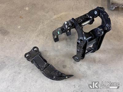 Mini Excavator 5 Prong Grabble & Ripper (Unused) (25MM Pins))