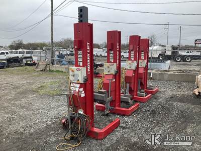 4) Rotary HP415-100 Mobile Column Lift Jacks (Condition Unknown)
