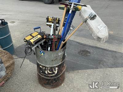 Barrel w/ Miscellaneous Items (Used)