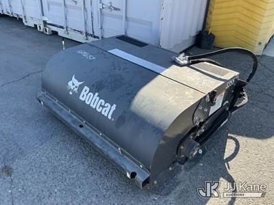Bobcat Sweeper Skid Steer Attachment (Used )