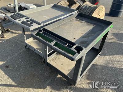 (2) Rolling Carts (Used )