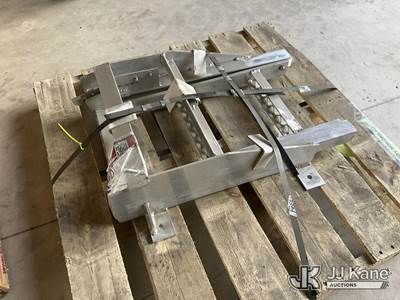 12 in. Wide Tilted Slide Away Ladder Rack (New/Unused)