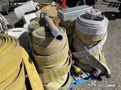 Pallet w/ Fire Hose