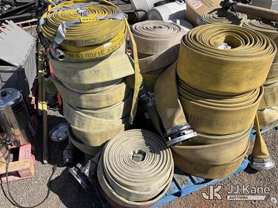 Pallet w/ Fire Hose