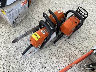 Used Lot of 3 Stihl Chainsaws