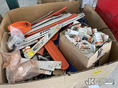 Pallet w/ Misc. Stihl Parts